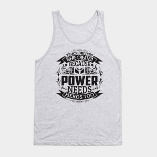 truck drivers Tank Top